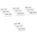 minkissy 12 Pairs Sequin False Eyelashes Pride Outfit Natural False Lashes Cosplay Colored Eyelashes Color Lashes Fake Lashes Natural Pride Makeup Imitation Miss Flash Flower Stickers - Buy Online on SooperMarket.com