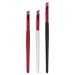 Angled Eyebrow Brush Set 3 Pieces Professional Makeup Tools for Precise Brow Application