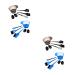 FRCOLOR 4 Sets Hairdressing Ear Cover Set for Mixing Hair Colours Hair Dye Mixing Bowls Hair Dye Brush and Bowl Hair Dye Set Hair Dye Brush Accessories Baking Oil