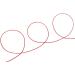 0.8mm Red Nylon Cord Thread for Chinese Knot Macrame Bracelet - Braided Rattail String - Buy Online on SooperMarket.com