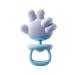 bc babycare Baby Teether Toys  Silicone Teething Toys for Babies 0-6 Months  Teething Toysfor Toddlers  Finger Shape Infant Teething Pacifier Toys for Sucking Needs Blue