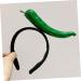 SKISUNO Chili Hair Hoop Headband Hair Accessories for Kids Chili Pepper Hat Chili Design Hair Hoop Fruit Man Elastic 1 count (Pack of 1) Green - Buy Online on SooperMarket.com