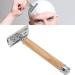 Men's Double-Sided Blade Head Shaver - Portable Silver Razor for Face & Body Care | International Shipping Available - Buy Online on SooperMarket.com