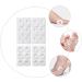 Beaupretty Corn Adhesive Foam Toe Relief Pads - 4 Sheets | Oval Foot Protectors for Blisters & Heel Pain - Buy Online on SooperMarket.com