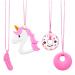 Heyu-Lotus 4 pieces of chew for children silicone petition trailer teeth toys for children with ADHD teeth autism for boys and girls