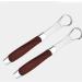 Stainless Steel Tongue Scraper - Oueyfer Tongue Cleaning Tool for Fresh Breath & Oral Hygiene - Buy Online on SooperMarket.com
