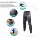 YUSHOW Men's Compression Pants 2 Pack - Running Tights & Workout Leggings - Summer Cool Dry Baselayer - X-Large Black+Grey - Buy Online on SooperMarket.com
