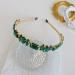 Teensery Alloy Rhinestone Headband - Sparkling Crystal Hairband for Women and Girls (Green) - Buy Online on SooperMarket.com