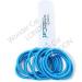 12 PCS Elastic Hair Bands 3mm Elastic Hair Ties Ponytail Holders Bulk Hair Ties No Metal Gentle Elastics for Women Men Girls Kids (Blue) - Buy Online on SooperMarket.com