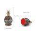 Liwein Vintage Perfumed Bottles - Refillable 15ml Glass Perfume Bottles (2 Pack) - Crystal Small Empty Fragrance Bottles for Travel & Personal Use - Buy Online on SooperMarket.com