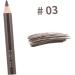 Healeved 6 Pcs Eyebrow Pencils Black Eyebrow Pencil Black Waterproof Eyeliner Eyebrows Eyebrow Filler - Buy Online on SooperMarket.com
