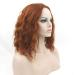 Shop BGHJUE Red Short Synthetic Wig for Women | Corn Hot Curls & Side Fringe | Pixie Cut | International Shipping Available - Buy Online on SooperMarket.com
