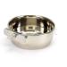 Stainless Steel Hanging Bowl for Birds & Rodents - 0.95L with Screw Holder | Durable Pet Bowl - Buy Online on SooperMarket.com