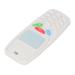 Infant Teething Toy Mobile Phone Shaped Teething Toy Funny Cute Silicone Soft Chew Teething Toy Baby Phone Chew Toy for Infant Baby Teething (Milky White)