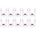 Qukaim Cartoon Bag 10Pcs Baking Bag DIY Long Ear Sweet Candies Cranberry Cookies Packing Bag for Home Bakery CampingLamb