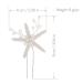Barogirl Wedding Starfish Hair Pins Set - Bridal Beach Hair Accessories for Women/Girls (Silver) - Buy Online on SooperMarket.com