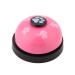Pet training bells iron robust durable cute cartoon pet bell dog puppy pet peting training bells dog door bell for dog cat (pink)
