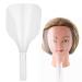 Hair Spray Shield Professional Plastic Hairspray Face Shield Hair Barber Salon Hairdressing Hairspray Mask Shield Face/Eyes Spray Shield Protect Styling Tools (Clear)