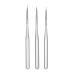 3/Set Professional Acrylic Nail Art Brush Set NAL Art Painting Brush for UV Gel Builder Nail Drawing Line (#1)