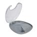 Waterproof prosthesis box portable storage container for mouthpieces prosthesis box container for orthodontic teeth 4 colors available (gray gray soil)