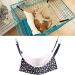 1Pack Large Pet Cage Hammock Soft Plush Pet Cage Pet Warm Hanging House Bed for Ferret Rabbit Chinchilla Cat Guinea Pig Striped1 - Buy Online on SooperMarket.com