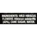 Wild Hibiscus Flower Company Syrup - 2.5 lb | Premium Quality Hibiscus Syrup - Buy Online on SooperMarket.com