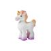 Nuby Unicorn Rubber Teether 0 Months Plus Teething Toy for Babies White