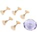 4 Colors Magnetic Nail Tips Stand Magnetic Nail Tips Practice Stand Crystal Alloy Holder Nail Art Display Stand(Purple) - Buy Online on SooperMarket.com