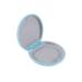Annhua Retainer Case Denture Container Mouthguard Storage Box with Magnetic Closure False Teeth Container Denture Box Blue