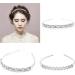 EXCEART Faux Pearl Rhinestones Headdress Bridal Rhinstone Headpieces Pearl Wedding Headband Rhinestones Pearl Headdress Bridal Pearl Hairband for Bride Bridesmaids - Buy Online on SooperMarket.com