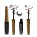 Newfacefure Magnetic Eyeliner 2Pack Black and Brown High Formula Magnetic Liquid Eye Liner Pen Waterproof and No Smudge with Natural Look Eye Makeup Liner Use with Magnets Lashes (Black)