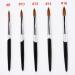 Designer& Makeup Artist Manicure Tool 5 Size Nail Brush with PVC Box Kolinsky Hair Nail Art Pen # 12 - Buy Online on SooperMarket.com