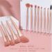 DFHBFG 12-Piece Makeup Brush Set - Beginner Friendly Soft Eyeshadow Brushes for Flawless Application - Buy Online on SooperMarket.com