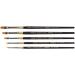 KINGART 9510 Short Filbert Paintbrush Set - Premium Golden Taklon Brushes - Set of 5 - Buy Online on SooperMarket.com