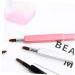 Didiseaon Lip Scrub Brush Lipstick Stick Travel Retractable Travel Makeup Brush 9.3*1cm Pink - Buy Online on SooperMarket.com