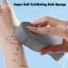 Super Soft Exfoliating Bath Sponge - Gentle Dead Skin Remover & Shower Brush for Adults Children & Pregnant Women - Grey - Buy Online on SooperMarket.com