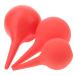 Healeved 3pcs Manual Vacuum Sweeper PC Cleaning Kit Clear Light Bulbs Blowing Ear Suction Bulb Ear Clear Syringe Dust Blower Dirt Blowing Ball Vacuum Cleaner Absorbent Ball Sucker Nozzle