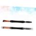 Hemoton 2pcs Spiral Rod Mascara Brush Cosmetics Brush Makeup Tool Brush for Makeup 14.2X1.2cm Black - Buy Online on SooperMarket.com
