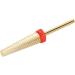 Manicure Drill Bit Nail Drill Bit Gold Multifunctional Cone Quick Sanding for Beauty Salon (132#-F) - Buy Online on SooperMarket.com