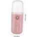 Healeved 3 Sets Humidifier Facial Mister Sprayer Face Handy Sprayer Portable Nano Facial Mister Abs - Buy Online on SooperMarket.com