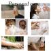 ZEJIA 12 Pack Mini Spray Bottles 1 oz | Fine Mist Travel Essential Oil & Perfume Sprayers | 30ml Black Bottles with Stickers & Droppers - Buy Online on SooperMarket.com