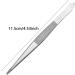 Dajidafu 4X Pointed Tweezers Craft Tweezers Smooth Stainless Steel Finely Processed High Tech High-precision Tweezer Silver - Buy Online on SooperMarket.com