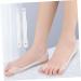 4pcs Big Toe Splitter Tools for Hallux Valgus - Foot Care Kit for Crooked Toe Alignment & Pain Relief - Transparent, 23.5x2.3cm - Buy Online on SooperMarket.com