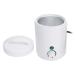 Mini wax warmer depilatory heater hair removal paraffin wax device (143 x 93 mm) self-adjusting button switch design (EU plug 220V)