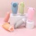 sunree Silicone Empty Container with Cleansing Brush for Shampoo and Lotion C gray - Buy Online on SooperMarket.com