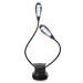 Portable LED reading lamp Book Claim Book lamp Clamping lamp with 8 LED USB clamping lamp Grade lamp/piano lamp book lights light 2 arms 360 flexible for night reading in the bed 8LE-black