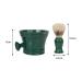 Colcolo Shaving Soap Set - Premium Cream Bowl & Brush Men's Bathroom Accessories Ideal Gift for Friends - Buy Online on SooperMarket.com