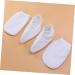 minkissy 2 Pairs Dog Treat Jar Wig Bags Satin Laundry Dispenser Hen Party Games Paraffin Wax Gloves Clipper Grippers Kerchief for Women Tooth Gem Sequin Cosmetic Bag Hand Product White - Buy Online on SooperMarket.com