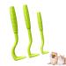 IZyufan Tick Remover Tool 3 Pcs Tick Remover for Dogs Cats Humans and Even Humans Painlessly Removes Entire Head & Body (Green)