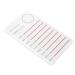 Eyelash Extensions Tray - Black Mink False Lashes Holder for Salon Use | Premium Plastic Eyelash Stand Pallet (02 - Buy Online on SooperMarket.com
